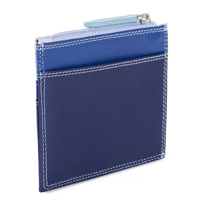 Mywalit Porta Carte Di Credito^Portacarte Con Zip Denim