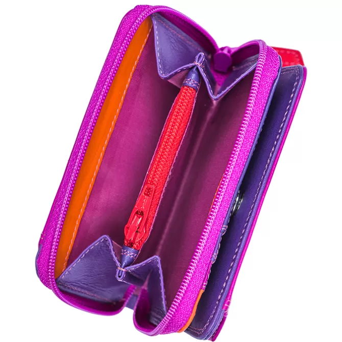 Mywalit Portafogli Con Zip^Portafoglio Con Zip Piccolo Sangria Multi