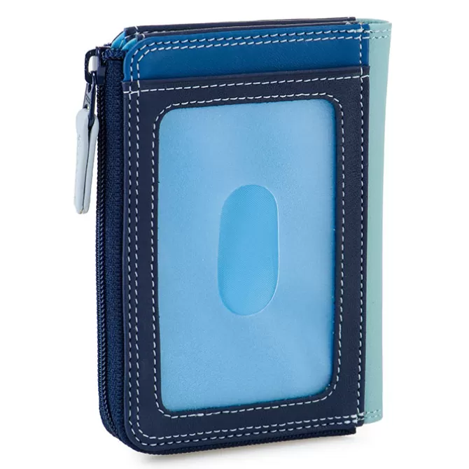 Mywalit Portamonete^Portafoglio Piccolo Con Zip Denim