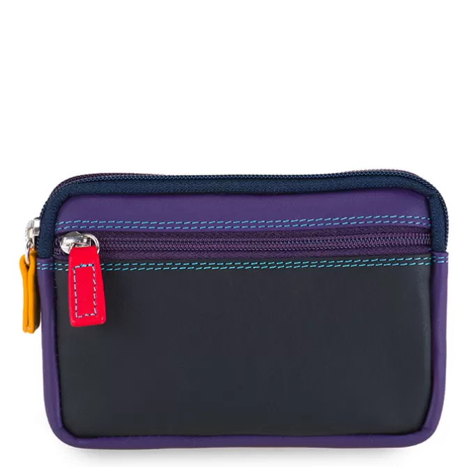 Mywalit Pochette^Portafoglio/Astuccio In Pelle Con Doppia Zip Black Pace