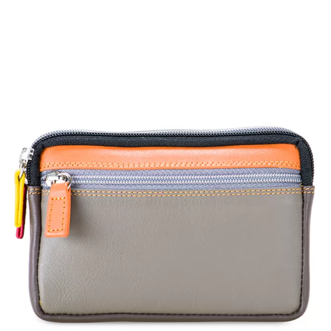 Mywalit Pochette^Portafoglio/Astuccio In Pelle Con Doppia Zip Fumo