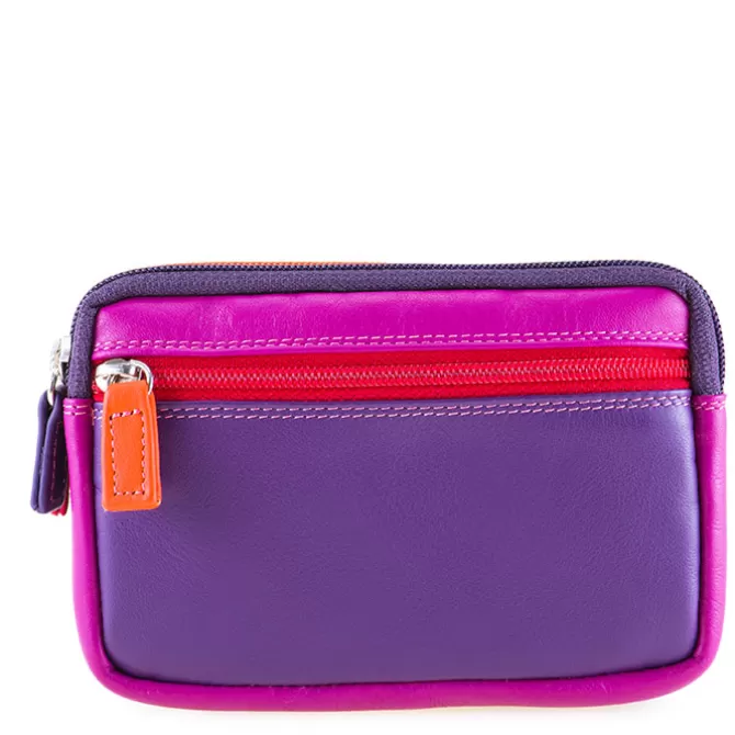 Mywalit Pochette^Portafoglio/Astuccio In Pelle Con Doppia Zip Sangria Multi