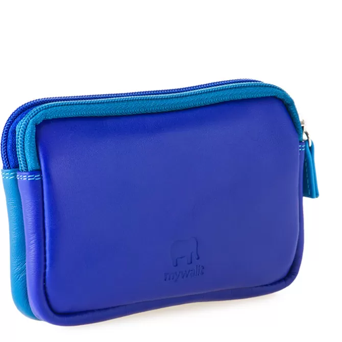 Mywalit Pochette^Portafoglio/Astuccio In Pelle Con Doppia Zip Seascape