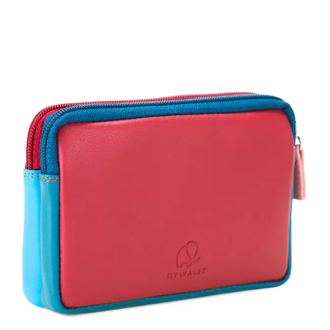 Mywalit Pochette^Portafoglio/Astuccio In Pelle Con Doppia Zip Vesuvio